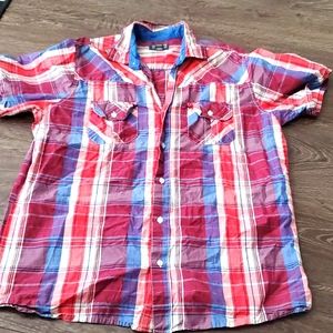 Mens Large Cherokee Casual Shirt
